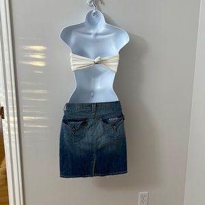 Hudson Denim pencil Skirt size 26 worn once